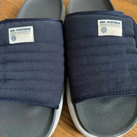 Nike Asuna 2 Next Nature Midnight Blue Athletic Slides Sandals Slip On size 12 - Picture 5 of 14